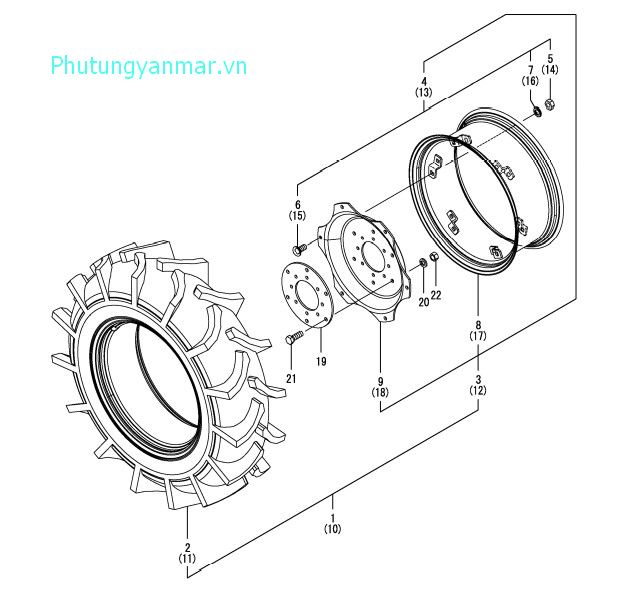 Lốp xe sau (13.6-26-6) (2)